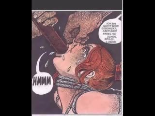 Vintage breast fetish bondage comic