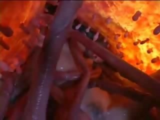 Fierbinte oriental fata suge freaky lung tentacul