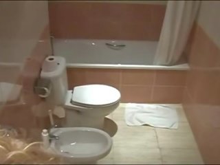 Nascosto camara bellezza bagno masturbazione